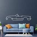 1953 Corvette Metal Car Wall Art - NC0027