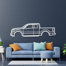 2009 F-150 12th Gen Metal Car Wall Art - NC0388