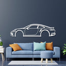 911 993 Metal Car Wall Art - NC0845