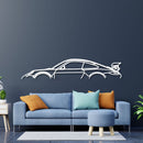 911 997 GT3 RS Classic Metal Car Wall Art - NC0846