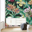 Tropical Flowers and Plants Wallpaper