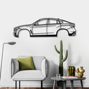 2015 X6 F16 2nd Gen Metal Car Wall Art - NC0547