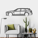 2014  5 Series F11 Metal Car Wall Art - NC0493