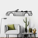 1993 Mustang GT Convertible Metal Car Wall Art - NC0245