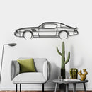 1978 Camaro Z28 Detailed Metal Car Wall Art - NC0180