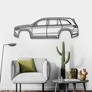 2021 Maybach GLS X167 (3rd Gen) Metal Car Wall Art - NC0756
