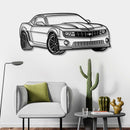 Camaro SS Perspective Metal Car Wall Art - NC0433