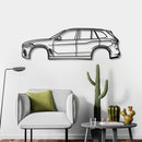2019 X5 G05 4th Gen Metal Car Wall Art - NC0686