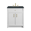 James Martin Bellshire 30" Single Bathroom Vanity, Bright White