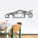 911 GT3 RS Model 992 Detailed Metal Car Wall Art - NC0859