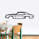 1969 Camaro SS Metal Car Wall Art - NC0117