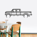 1976 F-350 Metal Car Wall Art - NC0171