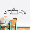 356 A 1600 Super 1959 Metal Car Wall Art - NC0832