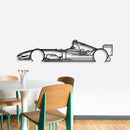 2004 Classic Metal Car Wall Art - NC0311