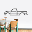 1993 Ranger 2nd Gen Metal Car Wall Art - NC0246