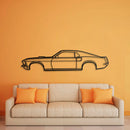 1969 Mustang Mach 1 Metal Car Wall Art - NC0123