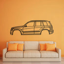 2010 GLK-Class (X204) 1st Gen Metal Car Wall Art - NC0402