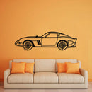 1962 250 GTO Metal Car Wall Art - NC0064