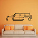2010 H3 Metal Car Wall Art - NC0406