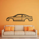 2001 Civic EX Metal Car Wall Art - NC0287