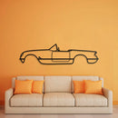 1953 Corvette Metal Car Wall Art - NC0027