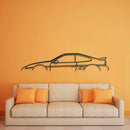 1987 Fiero Classic Metal Car Wall Art - NC0214