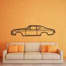 1968 Chevelle SS Metal Car Wall Art - NC0108
