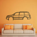 2003 Pilot 1st Gen Metal Car Wall Art - NC0308