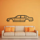 1987 E32 Metal Car Wall Art - NC0212