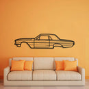 1966 Thunderbird Metal Car Wall Art - NC0091