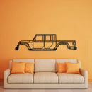 2020 Gladiator JT Metal Car Wall Art - NC0708