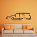 1980 Land Cruiser 4th Gen (J60) Metal Car Wall Art - NC0190