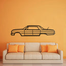 1962 Belair Sedan Metal Car Wall Art - NC0065