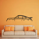 911 Turbo Model 930 Metal Car Wall Art - NC0872