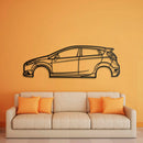 2014 Fiesta ST Metal Car Wall Art - NC0503