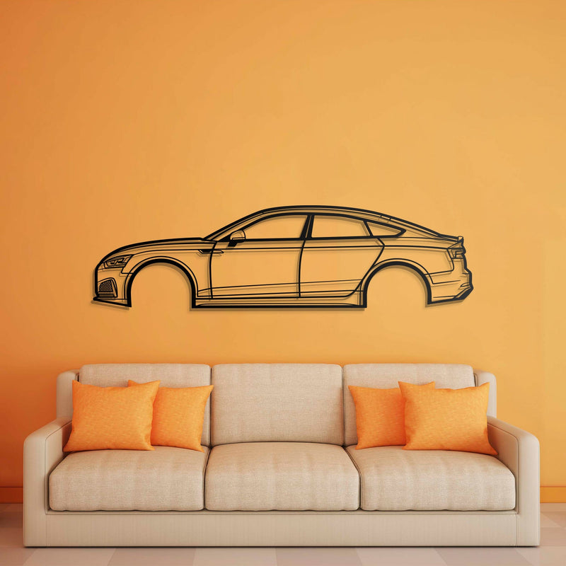 2017 S5 Sportback Metal Car Wall Art - NC0605