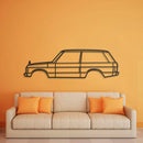 1973 Range Rover Metal Car Wall Art - NC0157