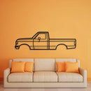 1987 F-150 8th Gen Metal Car Wall Art - NC0213