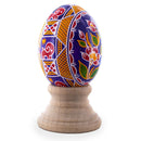 Flowers Authentic Blown Real Eggshell Ukrainian Easter Egg Pysanka in Assortment