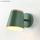 DecorBites™ Macaron Metal Tapered Wall Light in Pink/Grey/Green – Ideal for Bedroom