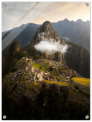Machu Picchu Print Metal Wall Art – Peru Ancient Ruins Travel Scenic Decor