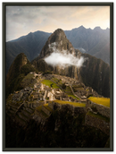 Machu Picchu Print Metal Wall Art – Peru Ancient Ruins Travel Scenic Decor