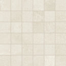 Made.in Freedom White Mosaic A Concrete Look Porcelain Mosaics 12x12