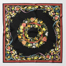 Anthea - Silk Foulard - Black