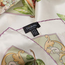 Melograno - Silk Foulard - Venetian Glass Green