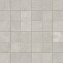 Made.in Passion Silver Mosaic A Concrete Look Porcelain Mosaics 12x12