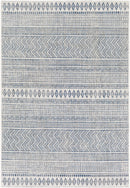 Madras Light Blue Green All Over Performance Area Rug