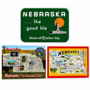 Nebraska Magnet Bundle | 4" x 2" | Nebraska State Historical Society
