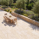 Magny Louvre Brushed Limestone Tiles 16x24