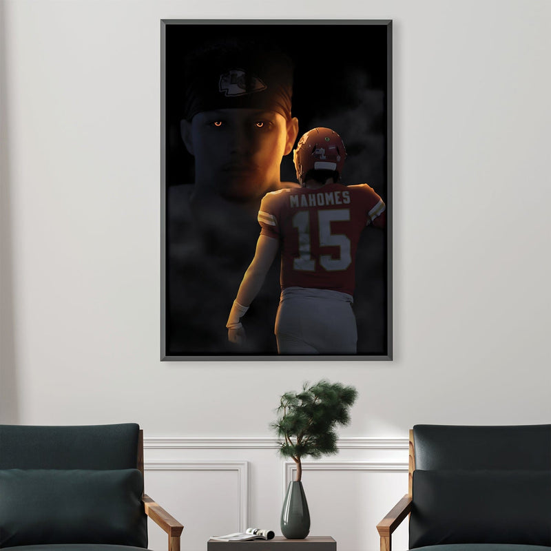 Mahomes Hunting Canvas